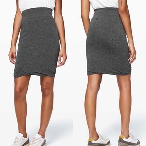 Lululemon Boulevard Bliss Skirt Grey